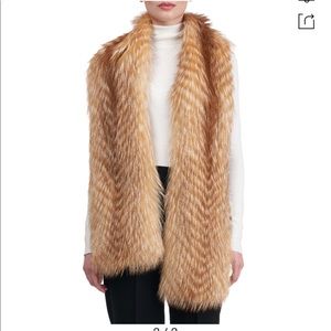 SOLD!! Silver fox fur 100% Authentic